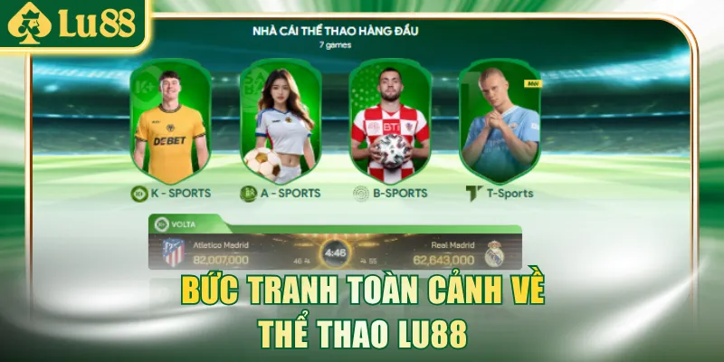 Bức tranh toàn cảnh về Thể thao LU88