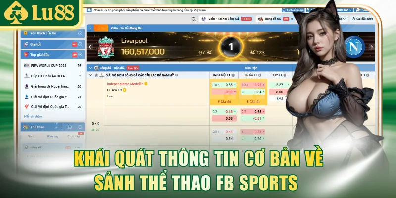 Khái quát thông tin cơ bản về sảnh thể thao FB Sports